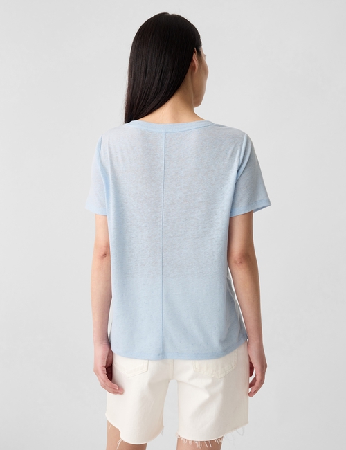 Women Linen T-shirt