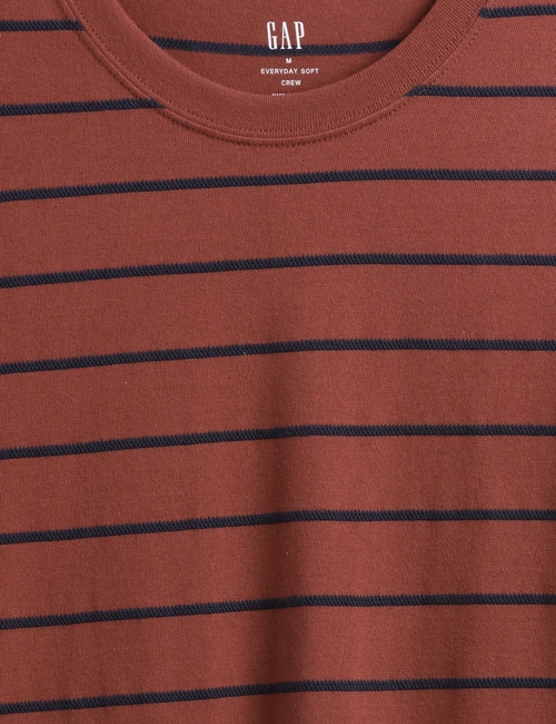 V-EVERYDAY SOFT CREW - STRIPE
