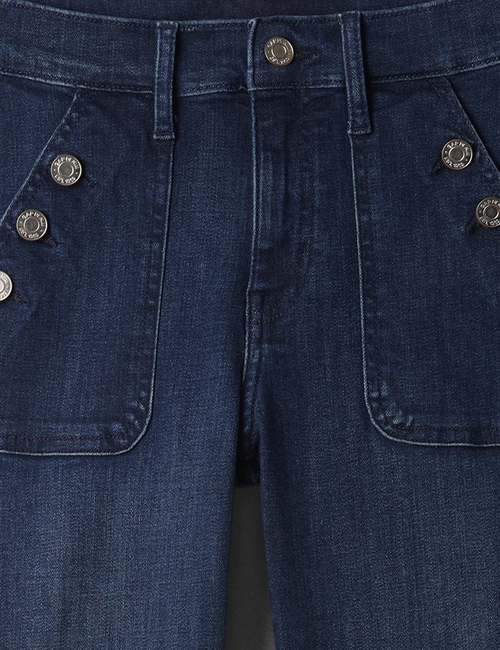 Mid Rise Baby Boot Jeans