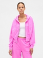 VintageSoft 1969 Logo Zip Hoodie