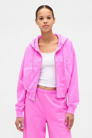 VintageSoft 1969 Logo Zip Hoodie