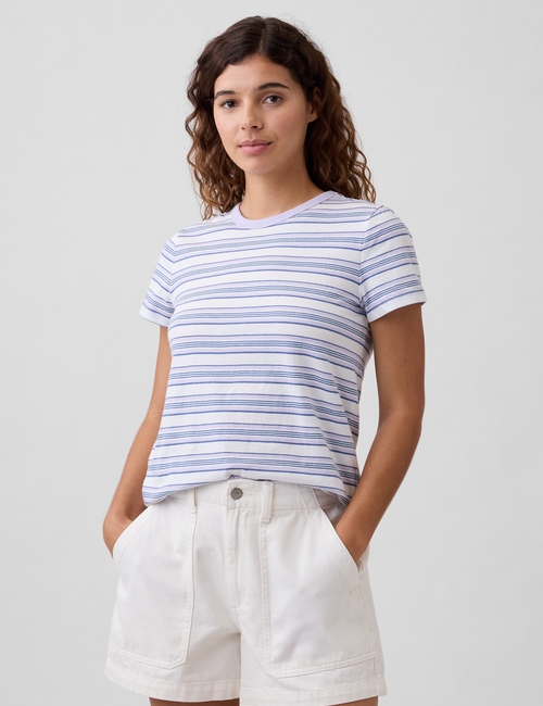 Favorite Stripe Crewneck T-Shirt