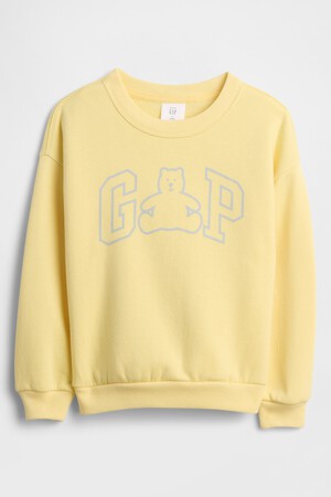 babyGap Logo Relaxed Crewneck Sweatshirt