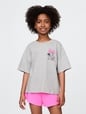 Kids Barbie Oversized Graphic T-Shirt