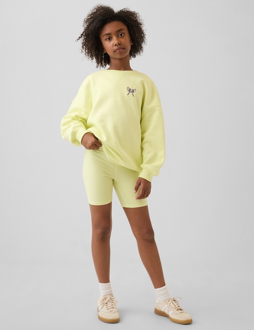 Kids Quick-Dry Rib Bike Shorts