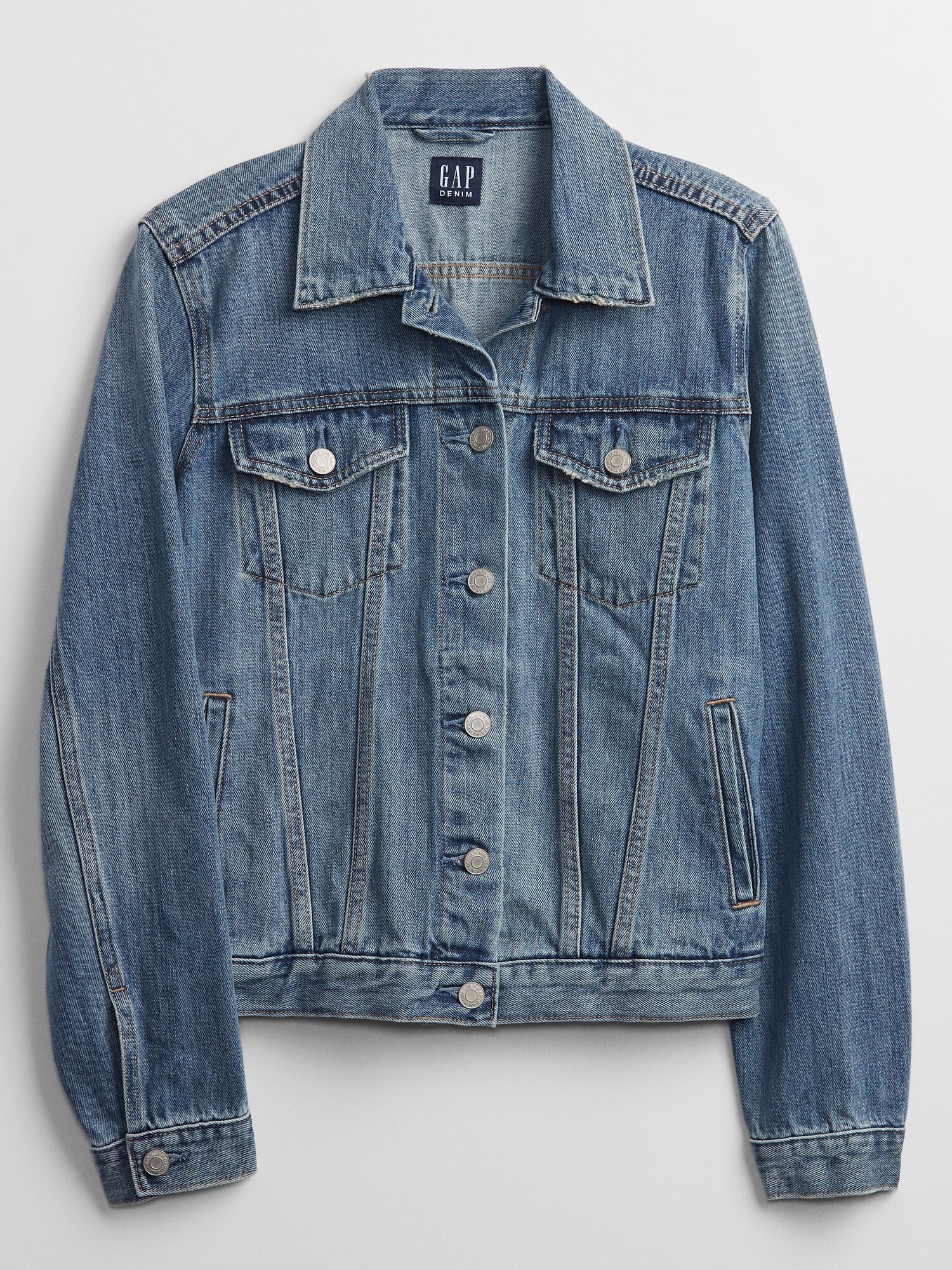 Jean jacket gap outlet clearance