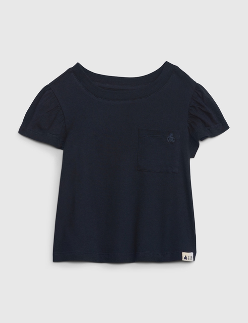 Toddler Organic Cotton Mix and Match Pocket T-Shirt