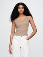 Rib Scoop Tank Top