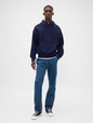 STRAIGHT FIT MED WASH TROUSER