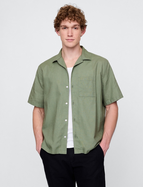 Linen-Cotton Shirt
