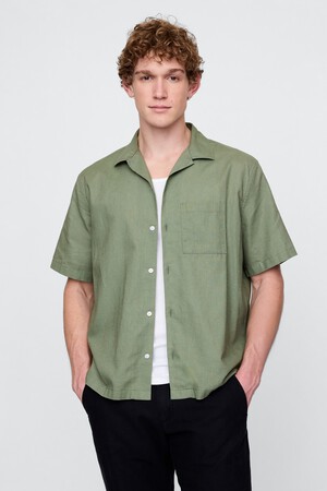 Linen-Cotton Shirt