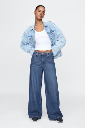 Mid Rise UltraSoft Baggy Jeans
