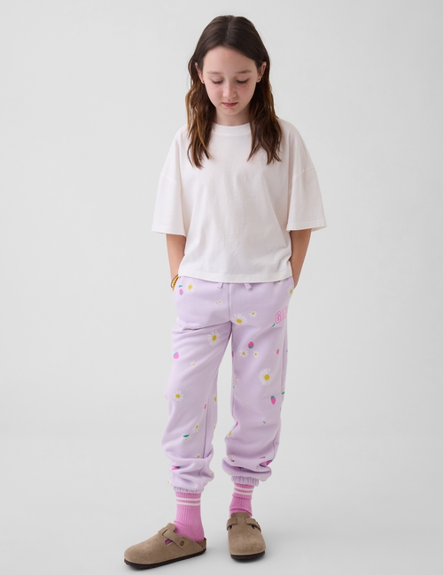 Kids Relaxed Gap Logo French Terry Joggers