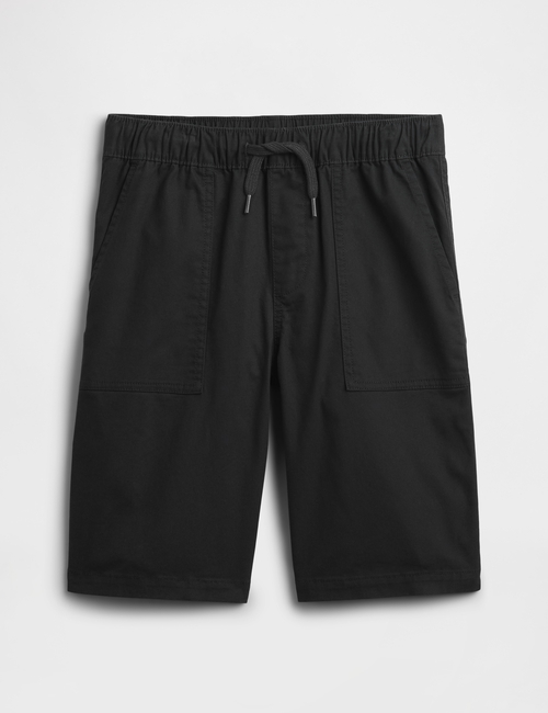 Kids Pull-On Baggy Twill Shorts