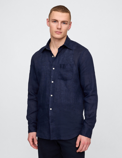 100% Linen Classic Shirt