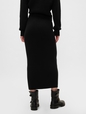 CashSoft Rib Maxi Sweater Skirt