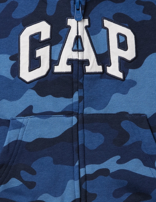babyGap Relaxed Logo Zip Hoodie