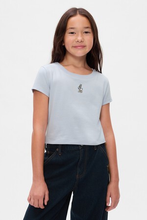 Gap × Disney Kids Embroidered T-Shirt