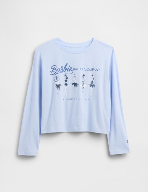 Kids Barbie Oversized Graphic T-Shirt