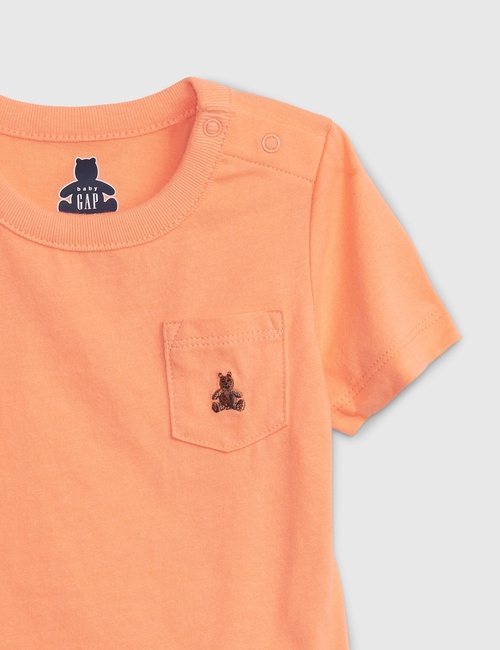 Baby Organic Cotton Mix and Match Pocket Bodysuit
