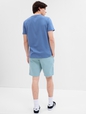 10" Essential Khaki Shorts with Washwell