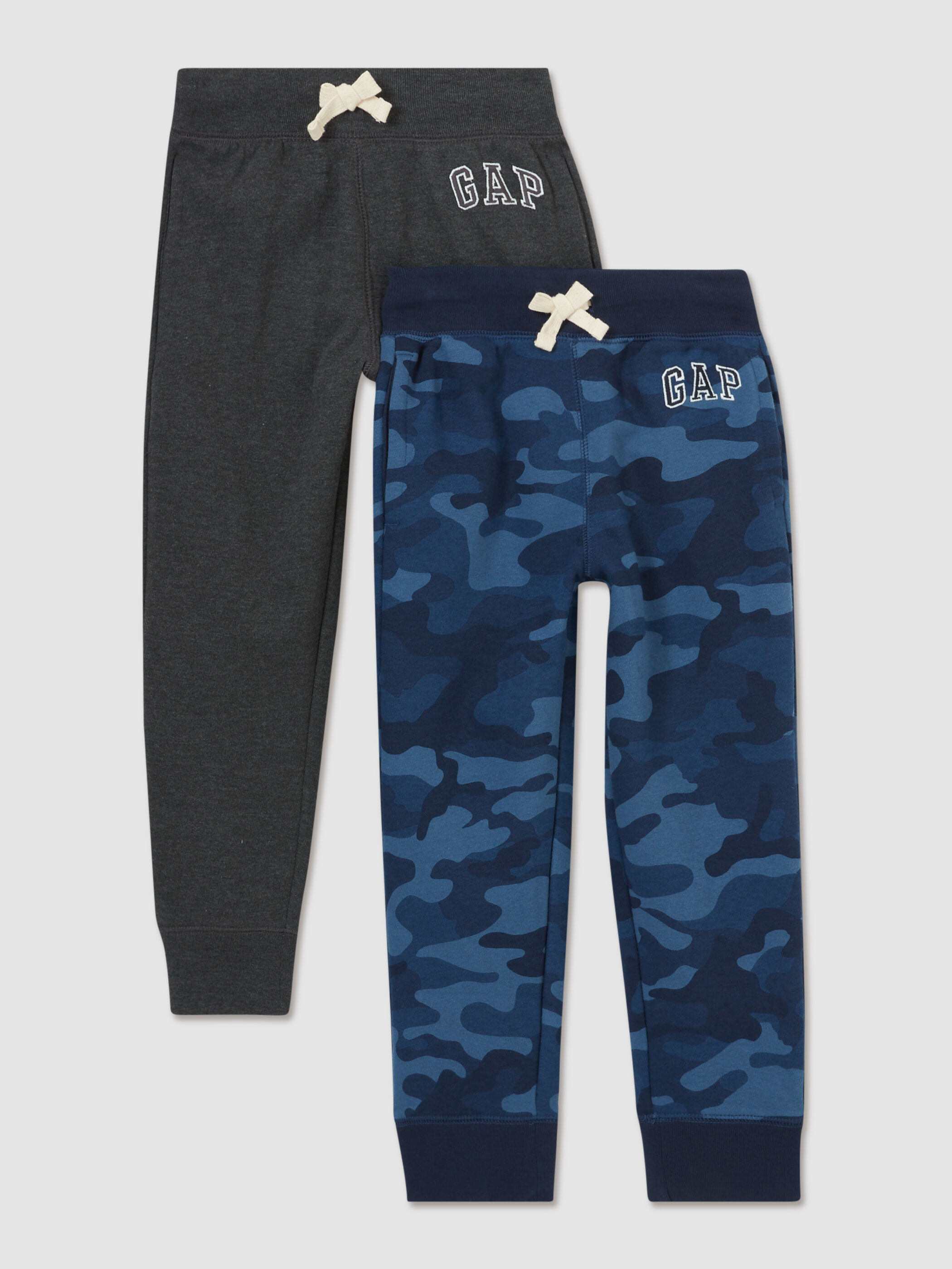 Shop Kids Gap Logo Joggers 2 Pack for Boys GAP UAE