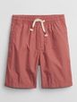 Kids Poplin Pull-On Shorts