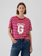 Organic Cotton Oversized Boyfriend Logo T-Shirt