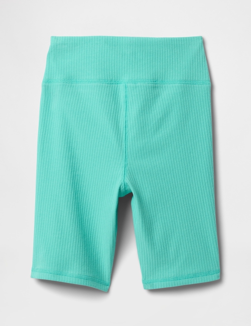 Kids Ribbed Bike Shorts