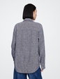 Linen-Blend Easy Shirt