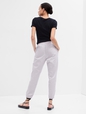 Ribbed Twill Joggers