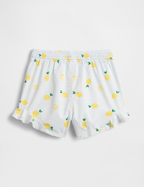 babyGap Chambray Ruffle Pull-On Shorts