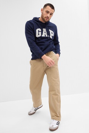 GapFlex Essential Khakis in Loose Fit with Washwell