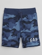 babyGap Logo Print Pull-On Shorts