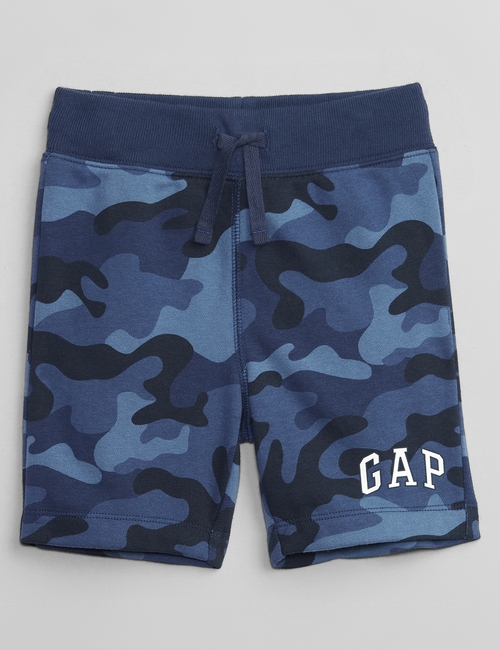 babyGap Logo Print Pull-On Shorts