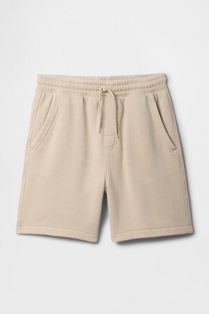 Kids Washed-Fleece Pull-On Shorts
