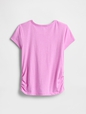 Kids Ruched Gap Logo T-Shirt