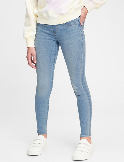 Kids Mid Rise Pull-On Jeggings