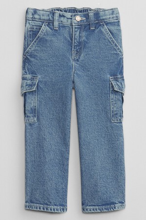 babyGap Wide-Leg Cargo Jeans