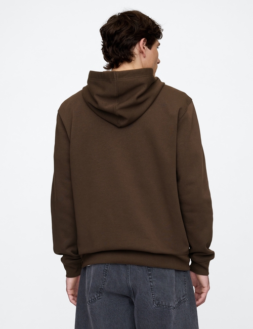 Relaxed Gap Logo Zip Hoodie