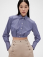 GapStudio Poplin Cropped Shirt