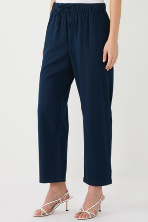 Mid Rise Easy Twill Pants