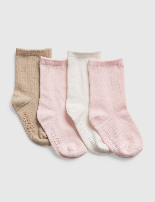 Toddler Crew Socks (4-Pack)
