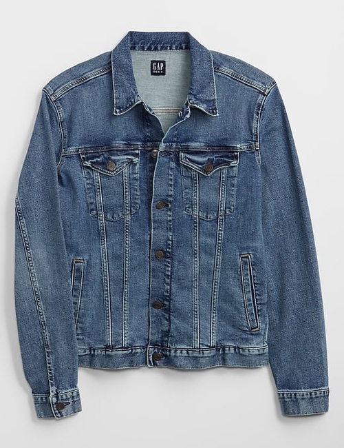 Icon Denim Jacket with GapFlex