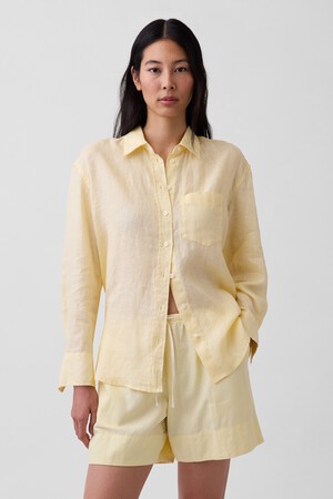 100% Linen Oversized Shirt