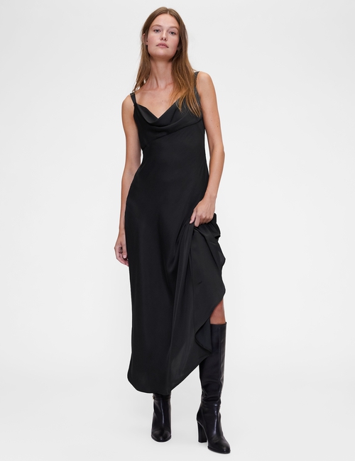 GAP STUDIO WASHED SILK SLIP DRESS