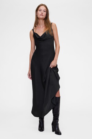 GAP STUDIO WASHED SILK SLIP DRESS