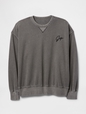 Vintage Soft Oversized Logo Sweatshirt