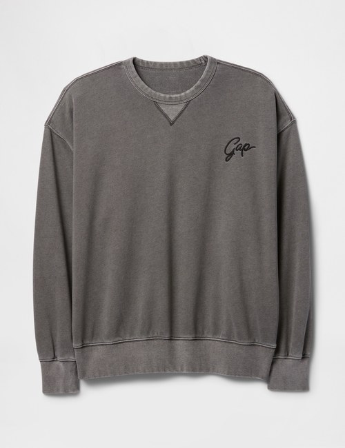 Vintage Soft Oversized Logo Sweatshirt