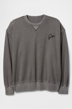 Vintage Soft Oversized Logo Sweatshirt